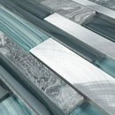 IST-10  Grey Slender Mosaic Tile