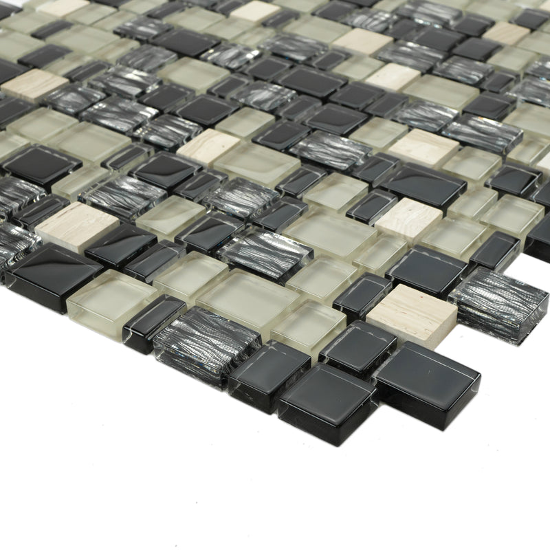IST-03  Beige Cubemax Mosaic Tile