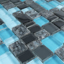 IST-04  Blue Cubemax Mosaic Tile