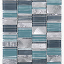 IST-06  Blue Brickmax Mosaic Tile