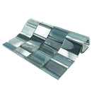 IST-06  Blue Brickmax Mosaic Tile