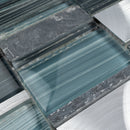 IST-06  Blue Brickmax Mosaic Tile