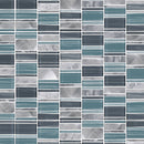 IST-06  Blue Brickmax Mosaic Tile