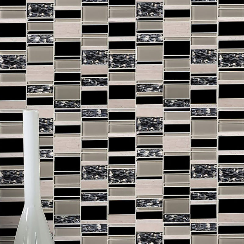 IST-07  Beige Brickmax Mosaic Tile