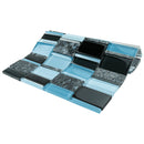 IST-08  Blue Grey Brickmax Mosaic Tile