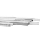 IST-09  White Slender Mosaic Tile