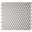 JAPM101  Reactive Glazed Polished Porcelain Penny Round Mosaic Tile