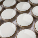 JAPM101  Reactive Glazed Polished Porcelain Penny Round Mosaic Tile