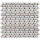 JAPM102  Reactive Glazed Polished Porcelain Penny Round Mosaic Tile