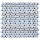 JAPM103  Reactive Glazed Polished Porcelain Penny Round Mosaic Tile