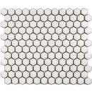 JAPM201  Reactive Glazed Polished Porcelain Tiny Hexagon Mosaic Tile