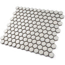 JAPM201  Reactive Glazed Polished Porcelain Tiny Hexagon Mosaic Tile