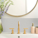 JAPM202 Reactive Glazed Polished Porcelain Tiny Hexagon Mosaic Tile