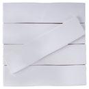 KEZMA  3"x12" Ceramic Subway Wall Tile - Blanco White Matte