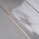 KEZMA  3"x12" Ceramic Subway Wall Tile - Gris Gray