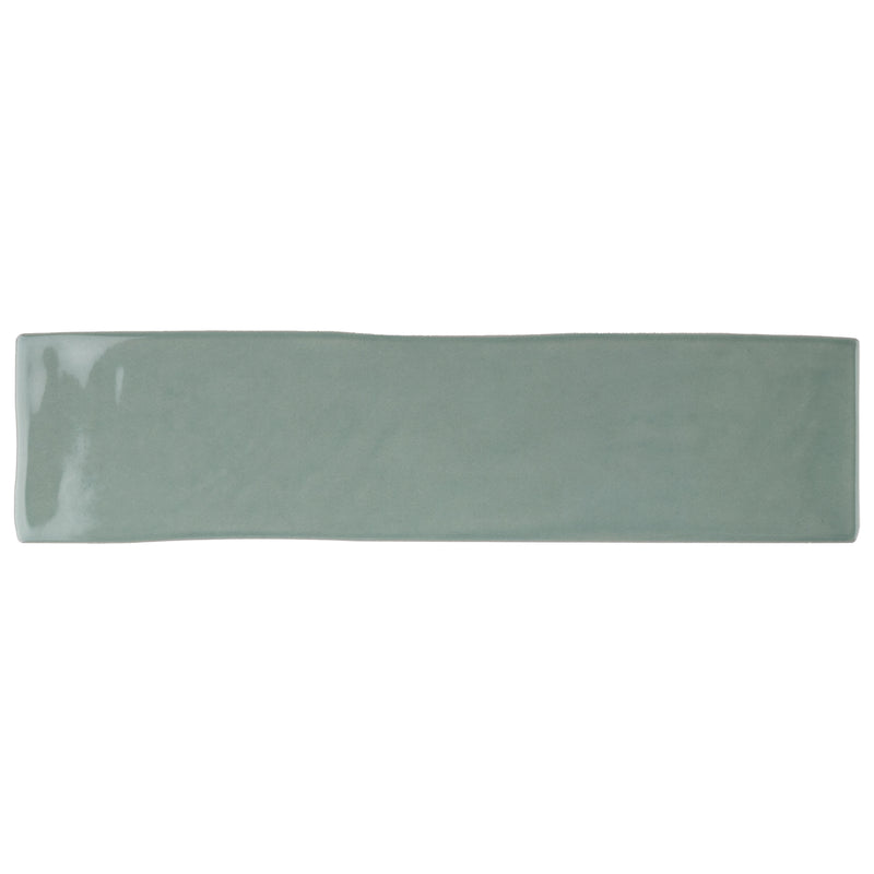 KEZMA  3"x12" Ceramic Subway Wall Tile - Jade Green