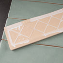 KEZMA  3"x12" Ceramic Subway Wall Tile - Jade Green