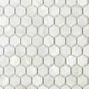 MPS-04  Mother Of Pearl - Penny Hexagon Mosaic Tile