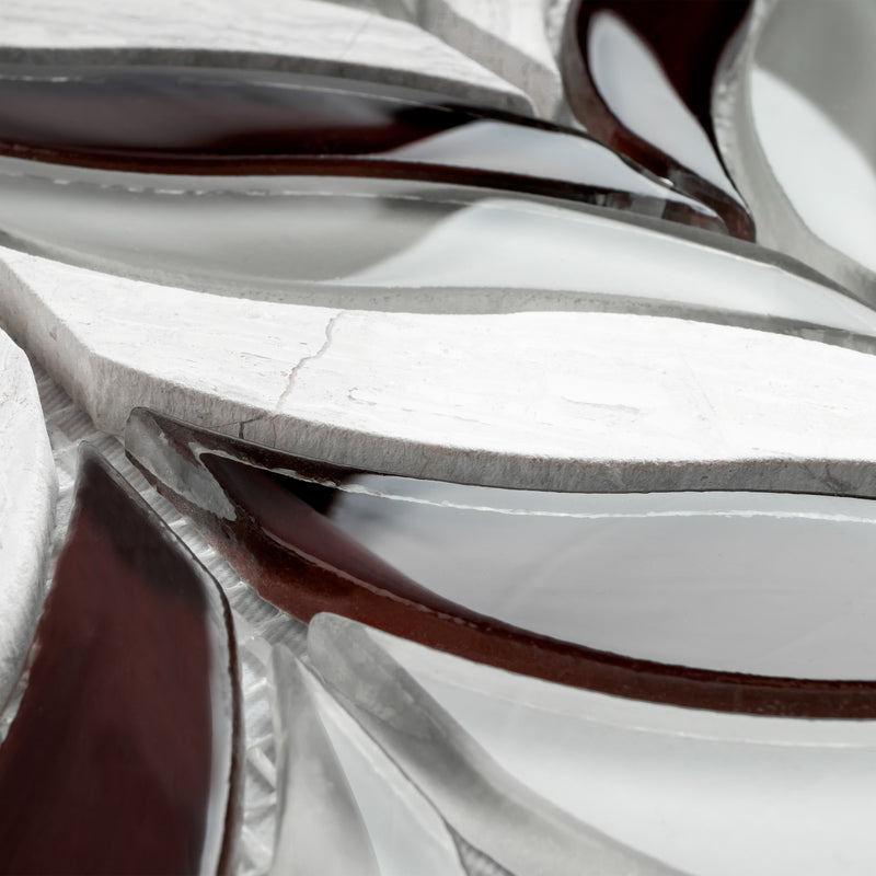 NL-03   Natural Leaf Series -  Wine Mosaic Tile