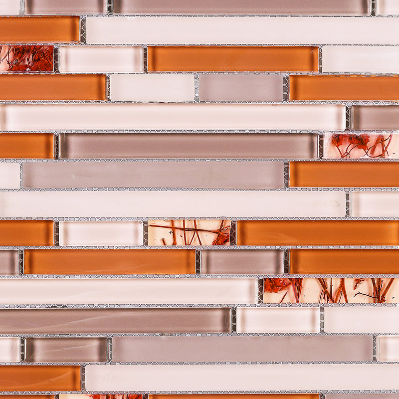 NLQ-03  Natural Series - Orange Tree Mosaic Tile