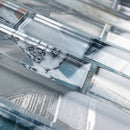 OCS-01  Aegean Blue Glass Mosaic Tile