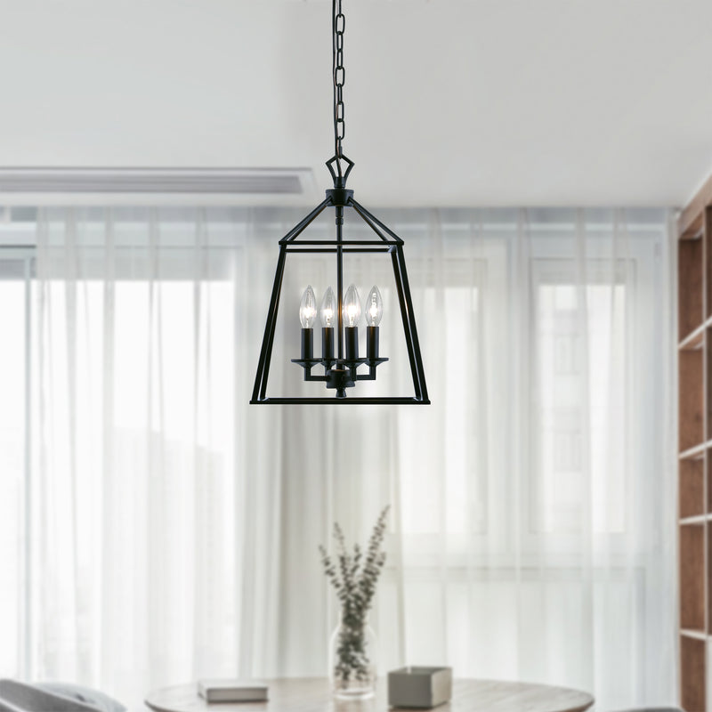 PL0002  4-Light Dimmable LED Pendant Light