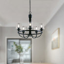 PL0004  5-Light Dimmable LED Pendant Light