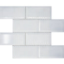 RBM-02  3X6 Bronze Glass Subway Tile With Bevel Mosaic Tile