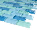 RCE-01  Blue Mix Mosaic Tile