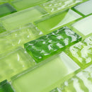 RCE-02  Green Mix Mosaic Tile