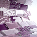 RCE-03  Rainbow Crystile Series - Purple Lover Mosaic Tile