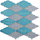 RPC-11  Roman Art Series - Blue Eye Mosaic Tile