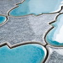 RPC-11  Roman Art Series - Blue Eye Mosaic Tile