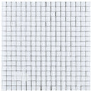 SDF-05  Small Dots - Mini White Mosaic Tile