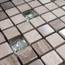 SDF-06  Small Dots - Mini Beige Mosaic Tile