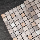 SDF-06  Small Dots - Mini Beige Mosaic Tile