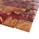 SL-03  Season Series - Summer  - Red Wallpaper Glass Mosaic Tile