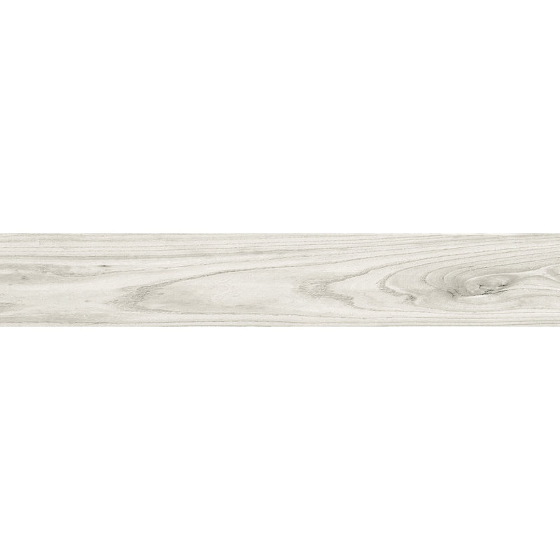 SPAZIO  Ice Wood Look Polished 8"X48" Porcelain Tile 8"X48" Wall & Floor