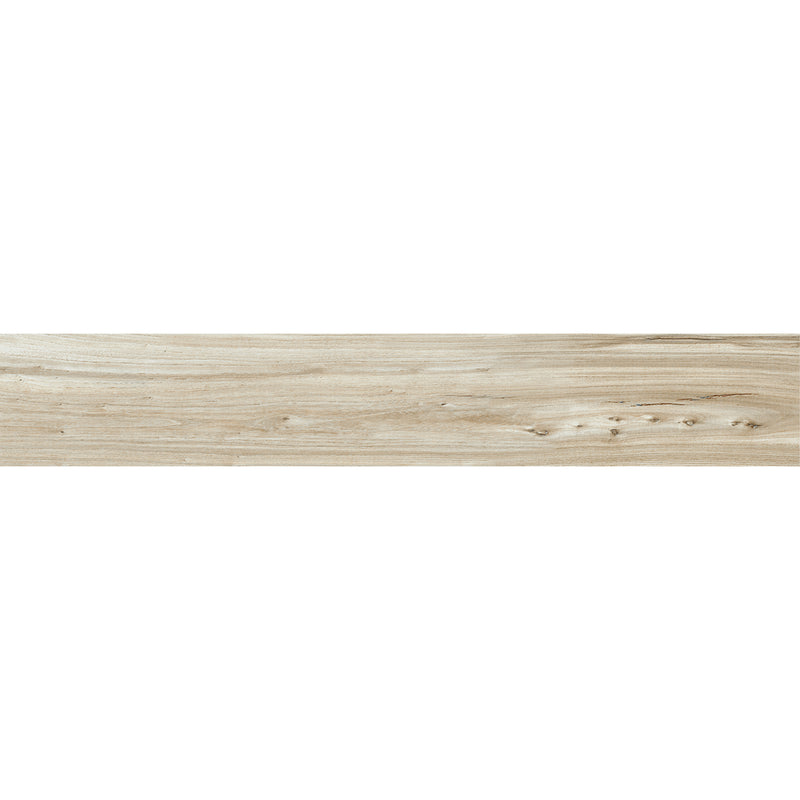 SPAZIO  Maple Wood Look Polished Porcelain Tile 8"X48" Wall & Floor