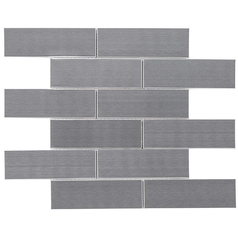 SSL-02  Stainless Steel Series - Flatbed Mosaic Tile