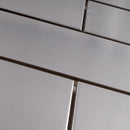 SSL-02  Stainless Steel Series - Flatbed Mosaic Tile
