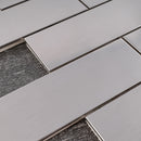 SSL-02  Stainless Steel Series - Flatbed Mosaic Tile