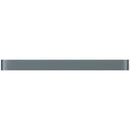 CLIN-01  Grey Pencil Liner Wall Trim Tile 1"X12"/ 1/2"X12"