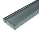 CLIN-01  Grey Pencil Liner Wall Trim Tile 1"X12"/ 1/2"X12"