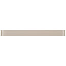 CLIN-02  Beige Glass Pencil Liner Wall Trim Tile 1"X12" / 1/2"X12"