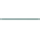 CLIN-05  Light Grey Glass Pencil Liner Wall Trim Molding 1"X12"/ 1/2"X12"