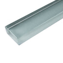 CLIN-05  Light Grey Glass Pencil Liner Wall Trim Molding 1"X12"/ 1/2"X12"