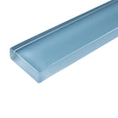 CLIN-07  Blue Glass Pencil Liner Wall Trim Molding 1"X12 / 1/2"X12"