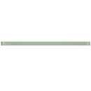 CLIN-09  Soft White Glass Pencil Liner Wall Trim Molding 1"X12"/ 1/2"X12"