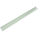 CLIN-09  Soft White Glass Pencil Liner Wall Trim Molding 1"X12"/ 1/2"X12"